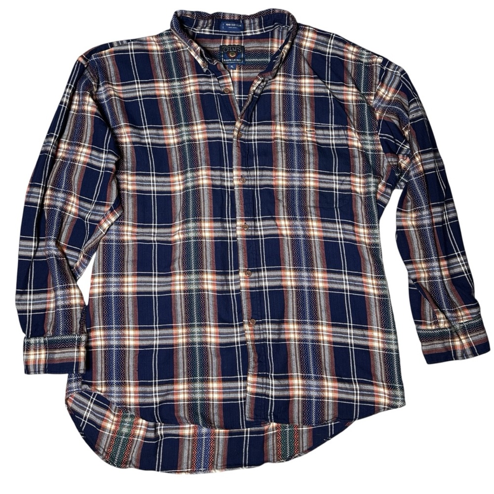 VTG Chaps Ralph Lauren Flannel Button Down